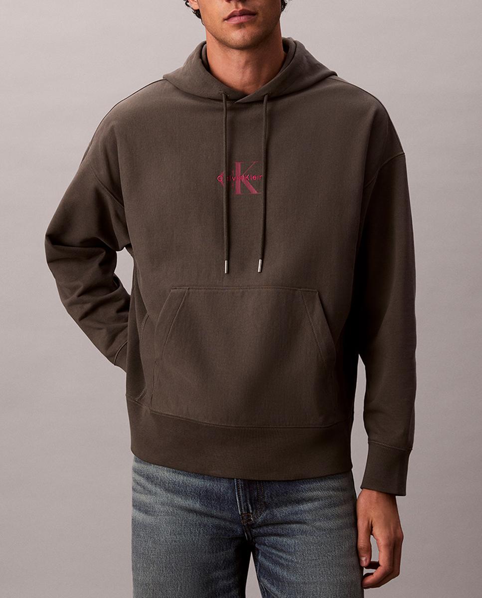 Imagen 0 de Sudadera hombre con capucha y logo en pecho