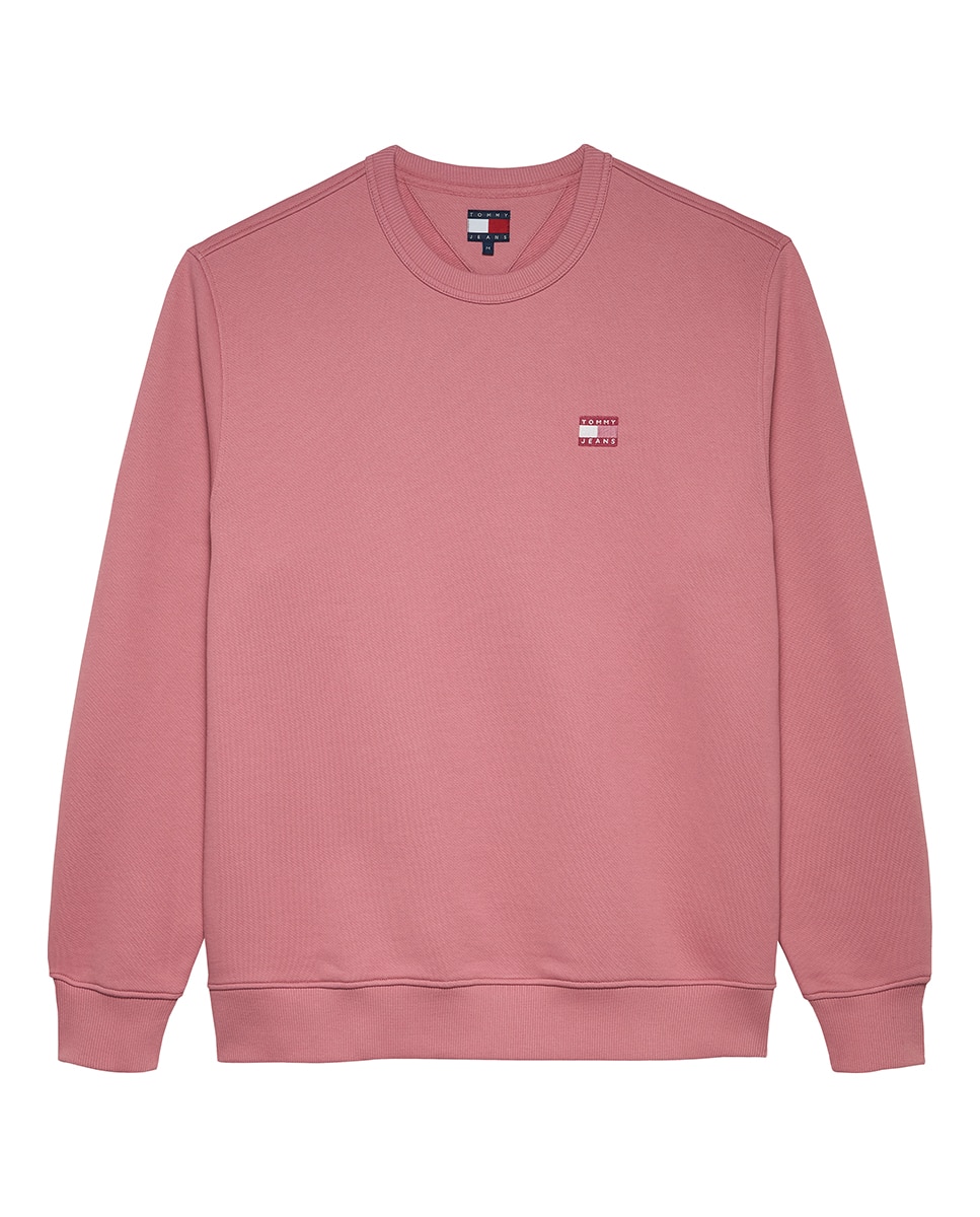 Imagen 0 de Sudadera de hombre regular fit con cuello redondo