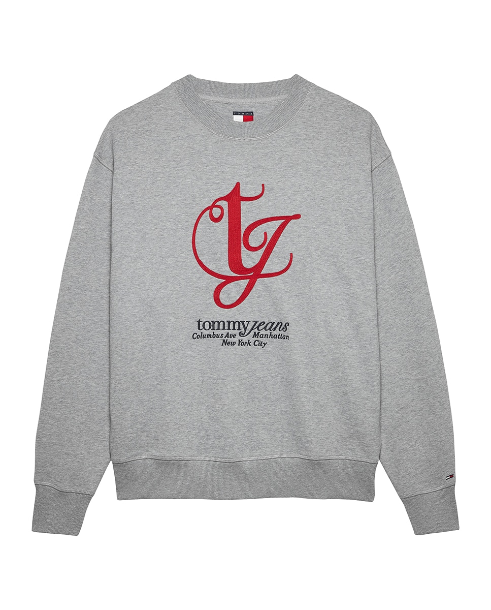 Imagen 0 de Sudadera de hombre regular fit con cuello redondo