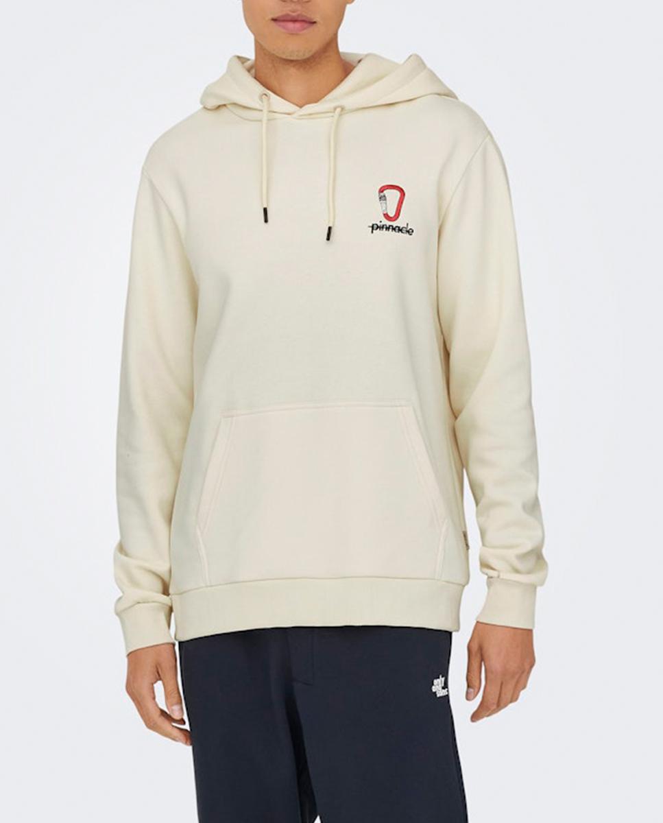 Imagen 0 de Sudadera de hombre con capucha regular fit