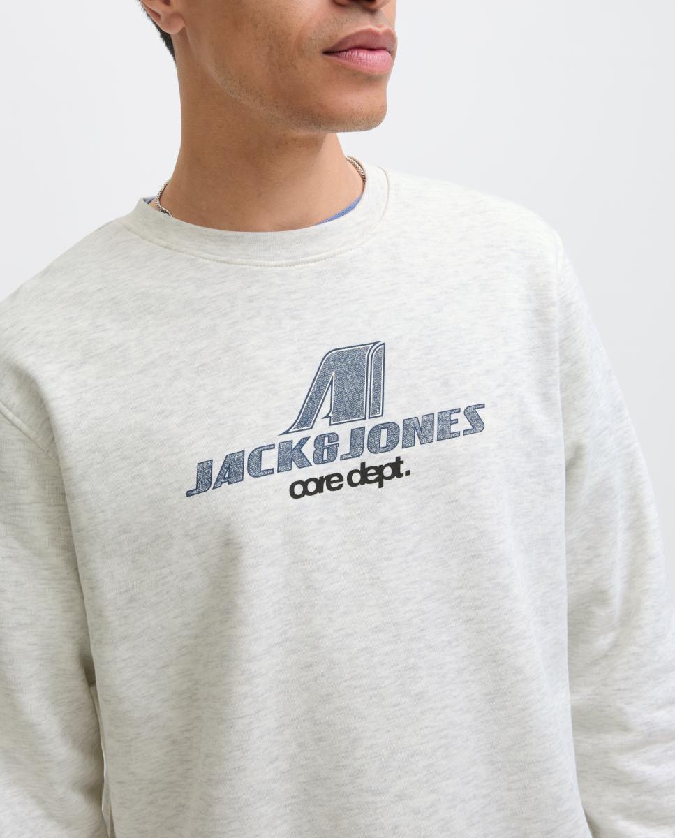 Imagen 0 de Sudadera de hombre sin capucha con print frontal