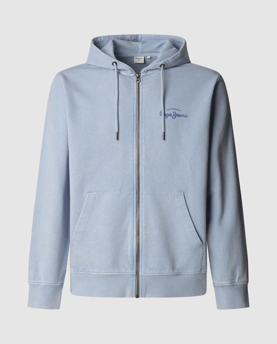Imagen 0 de Sudadera de hombre cremallera y capucha con logo