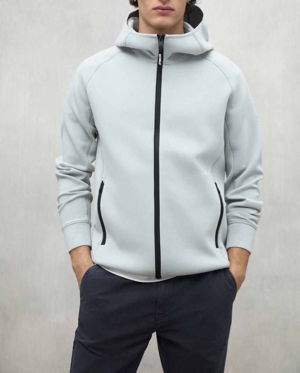 Imagen 0 de Sudadera con capucha y cremallera.