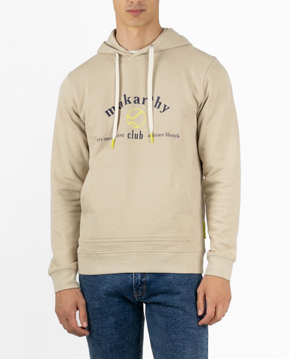 Imagen 0 de Sudadera de hombre con print frontal
