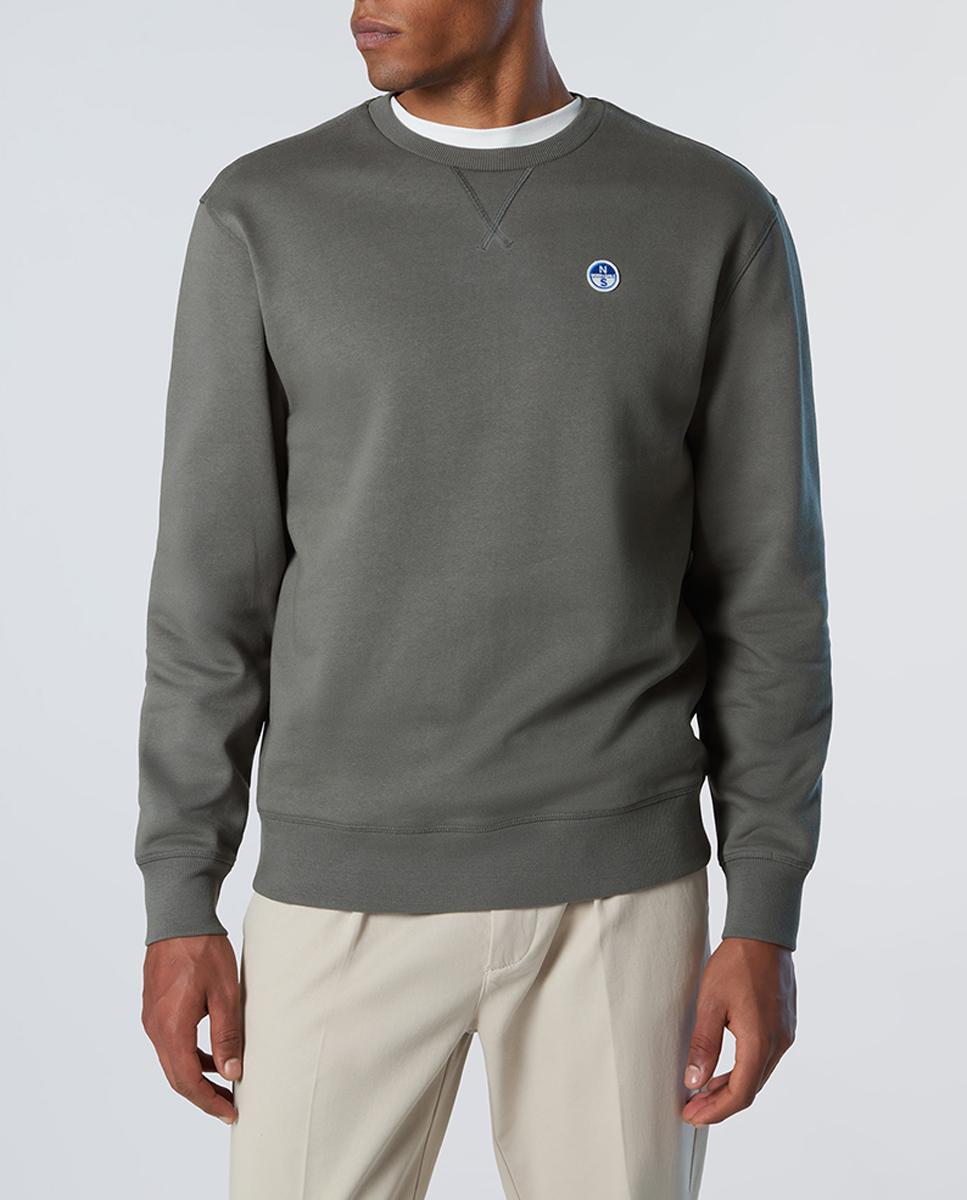 Imagen 0 de Sudadera cuello caja clásica de hombre