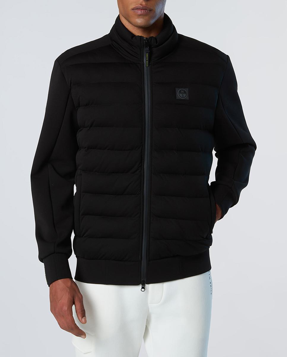 Imagen 0 de Jersey con cremallera completa y cuello alto, ideal para un look casual o náutico.