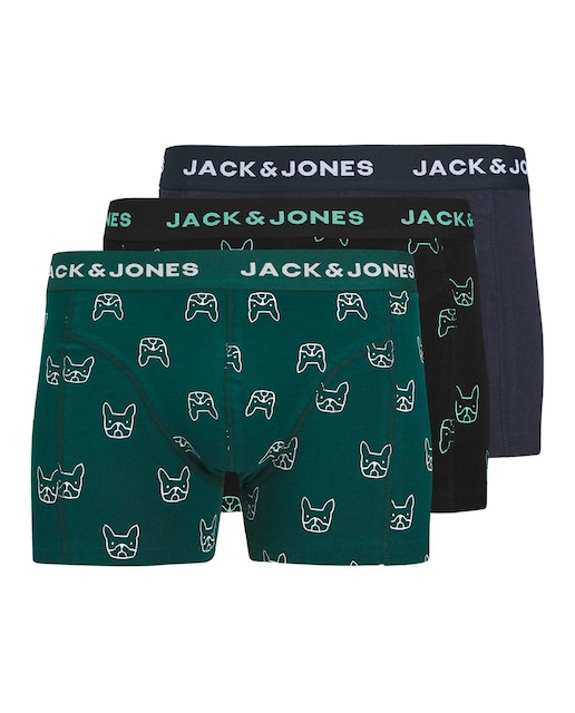 Imagen 0 de Boxers con estampado y logo a contraste de hombre