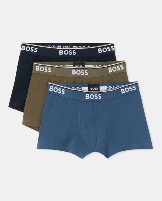 Imagen 0 de Pack de tres bóxeres de hombre en algodón.