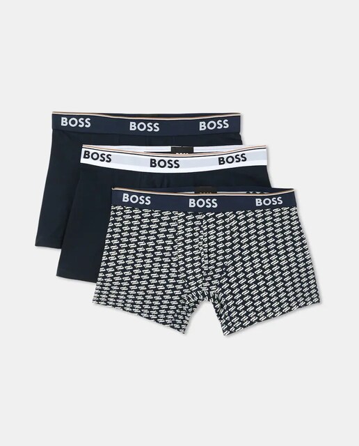 Imagen 0 de Pack de tres bóxeres de hombre en algodón.