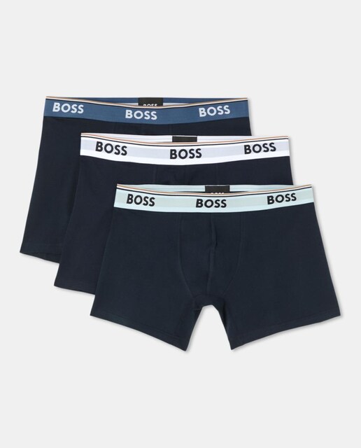 Imagen 0 de Pack de tres bóxeres de hombre en algodón.