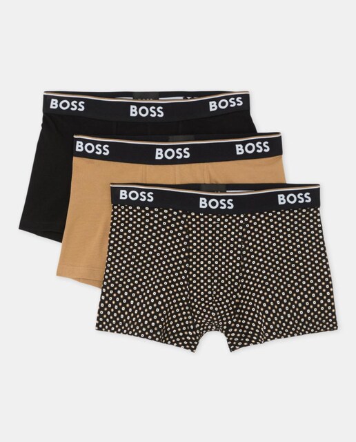 Imagen 0 de Pack de tres bóxeres de hombre en algodón.