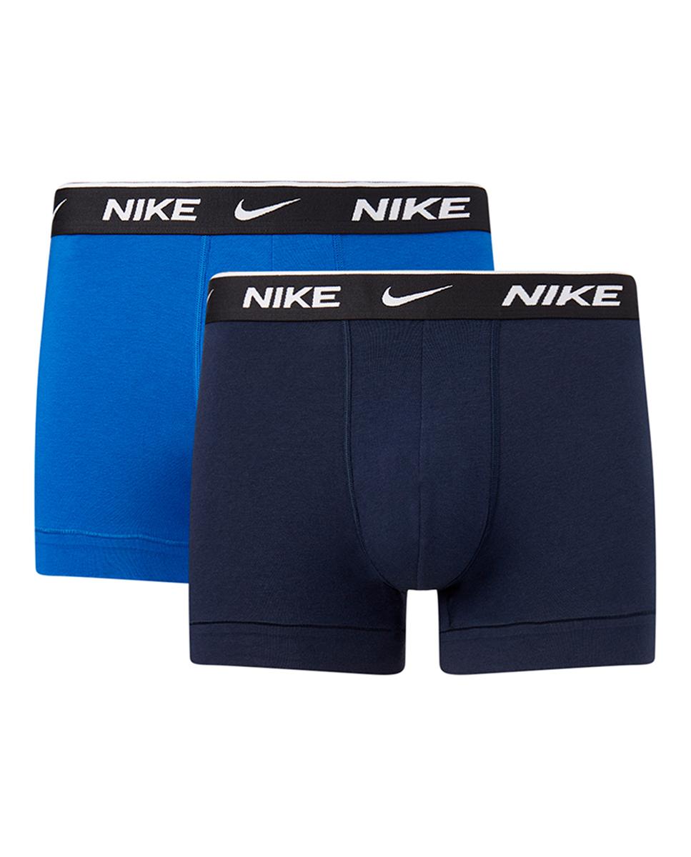 Imagen 0 de Pack de dos boxers de punto de hombre azules