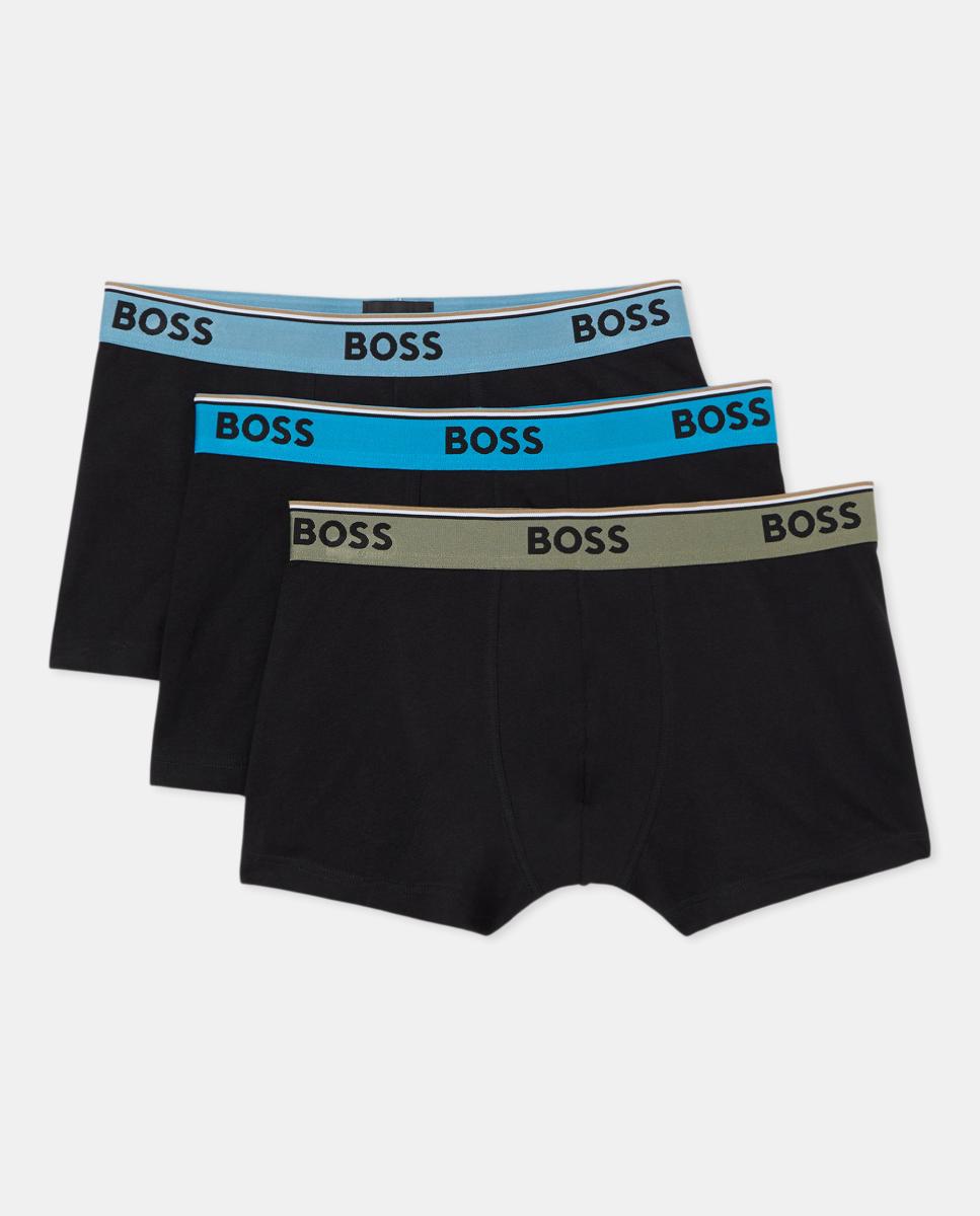 Imagen 0 de Pack de tres bóxeres de hombre en algodón.