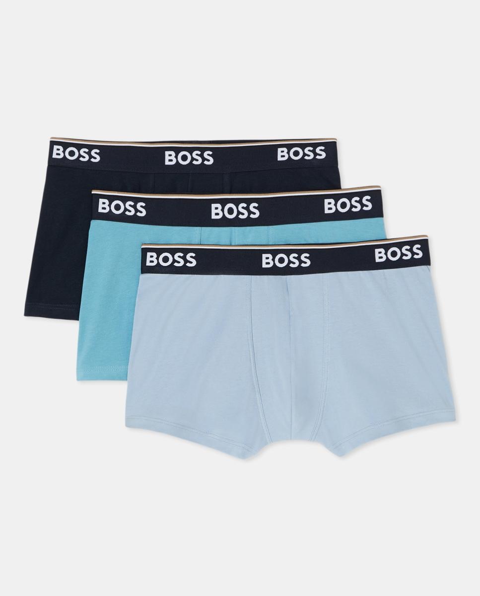 Imagen 0 de Pack de tres bóxeres de hombre en algodón.