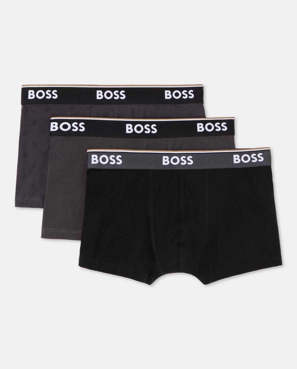 Imagen 0 de Pack de tres bóxeres de hombre en algodón.