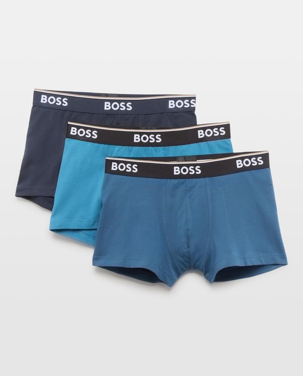Imagen 0 de Pack de tres bóxeres de hombre en algodón.