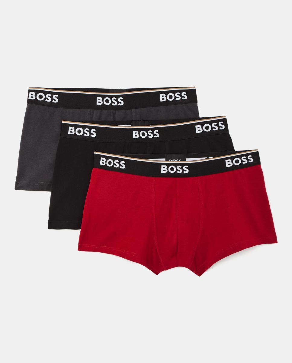 Imagen 0 de Pack de tres bóxeres de hombre en algodón.
