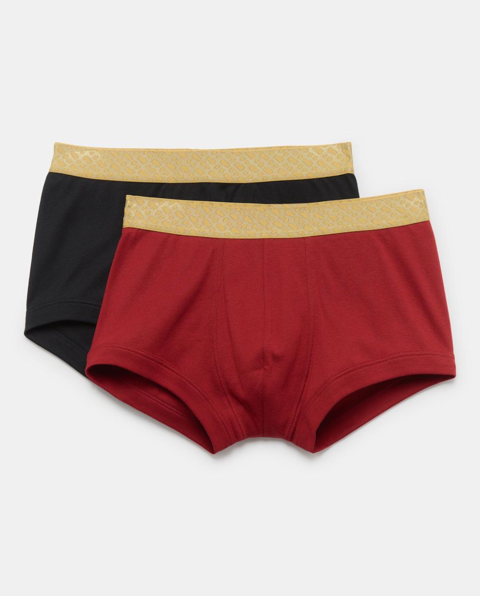 Imagen 0 de Pack de dos boxers de hombre en algodón.