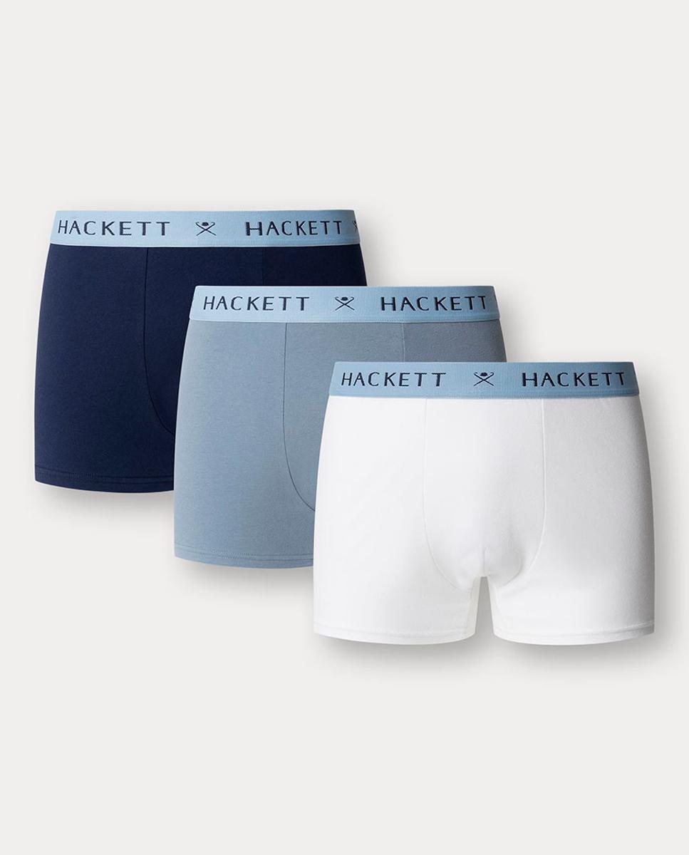 Imagen 0 de Pack de tres bóxers de hombre de punto combinados