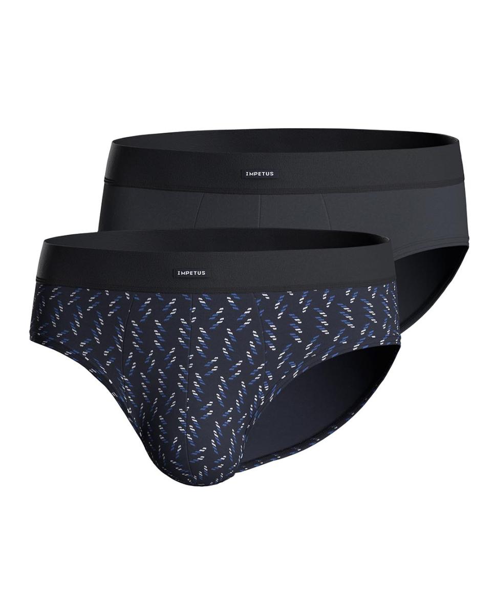 Imagen 0 de Bipack de slips de hombre de modal y algodón.