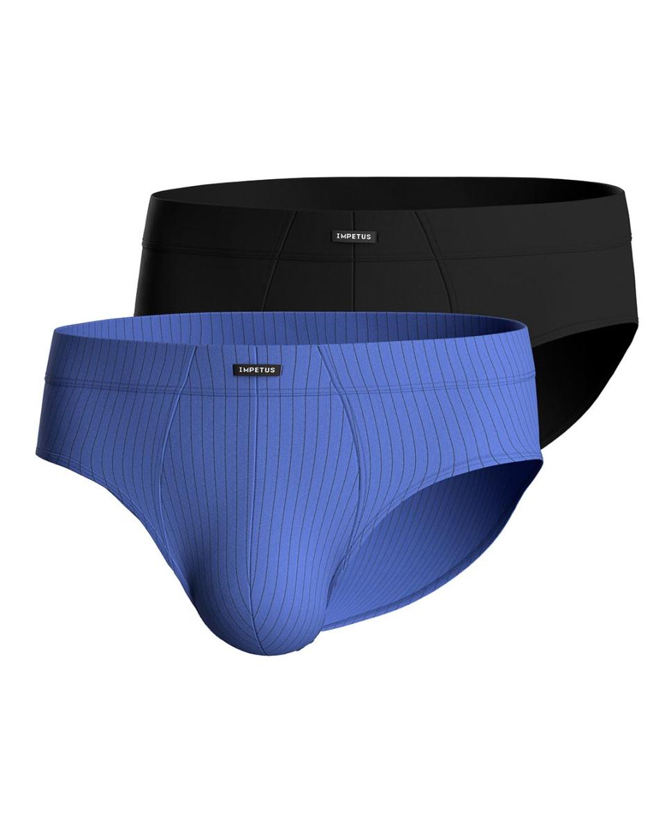 Imagen 0 de Bipack de slip de hombre de lyocell.