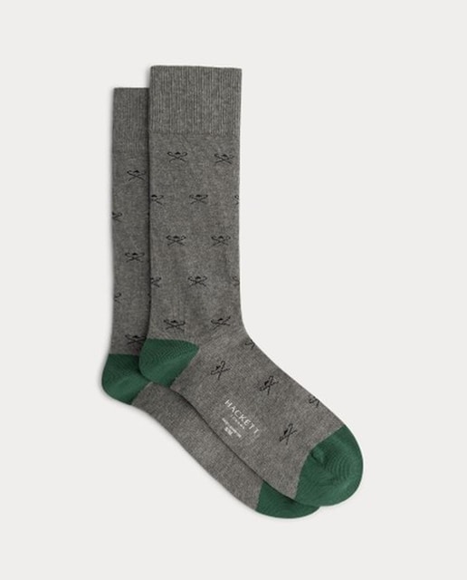 Imagen 0 de Pack de calcetines de algodón con logo de Hackett.