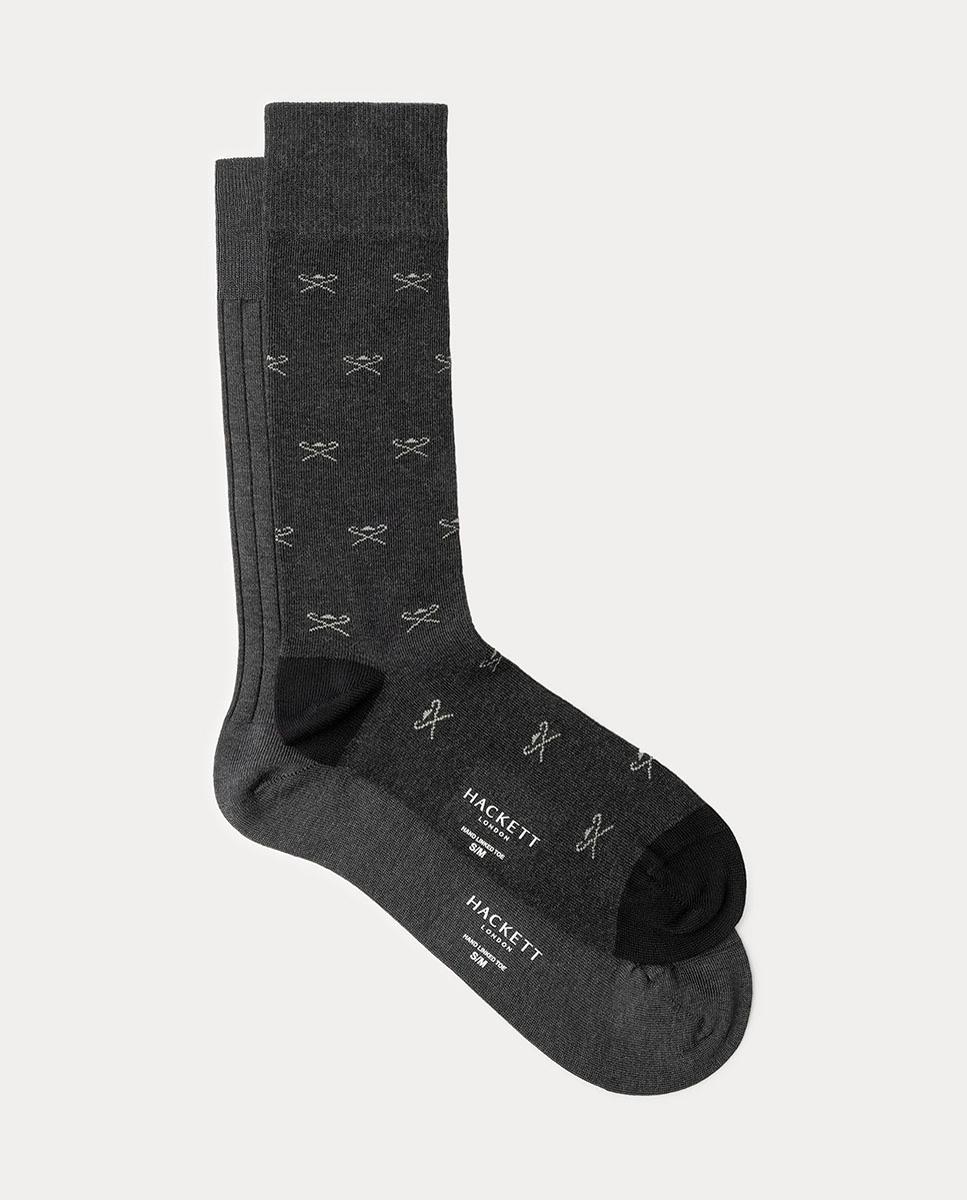 Imagen 0 de Pack de dos calcetines de hombre Icon logo