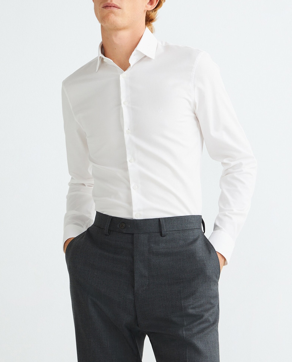 Imagen 0 de Camisa de hombre de vestir slim fit