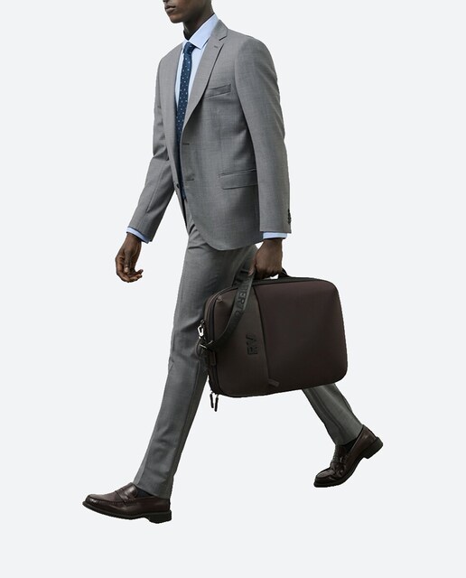 Imagen 0 de Traje de hombre half canvas slim fit falso liso