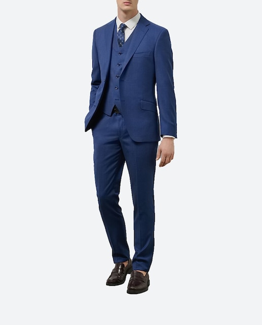 Imagen 0 de Traje de hombre half canvas regular fit falso liso