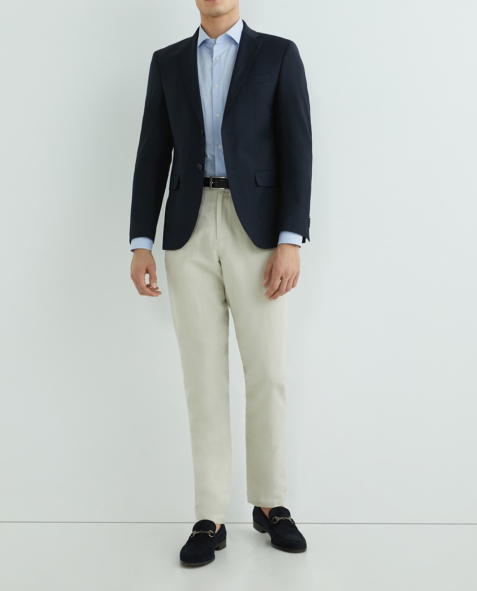 Imagen 0 de Americana de vestir de traje nos Regular Fit para hombre