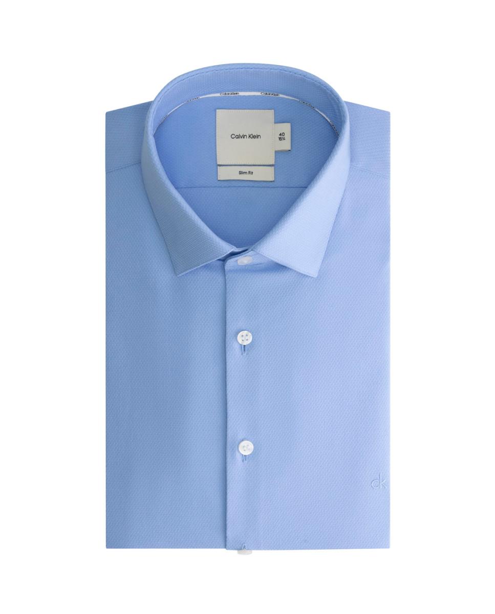 Imagen 0 de Camisa de hombre de vestir slim con estructura.