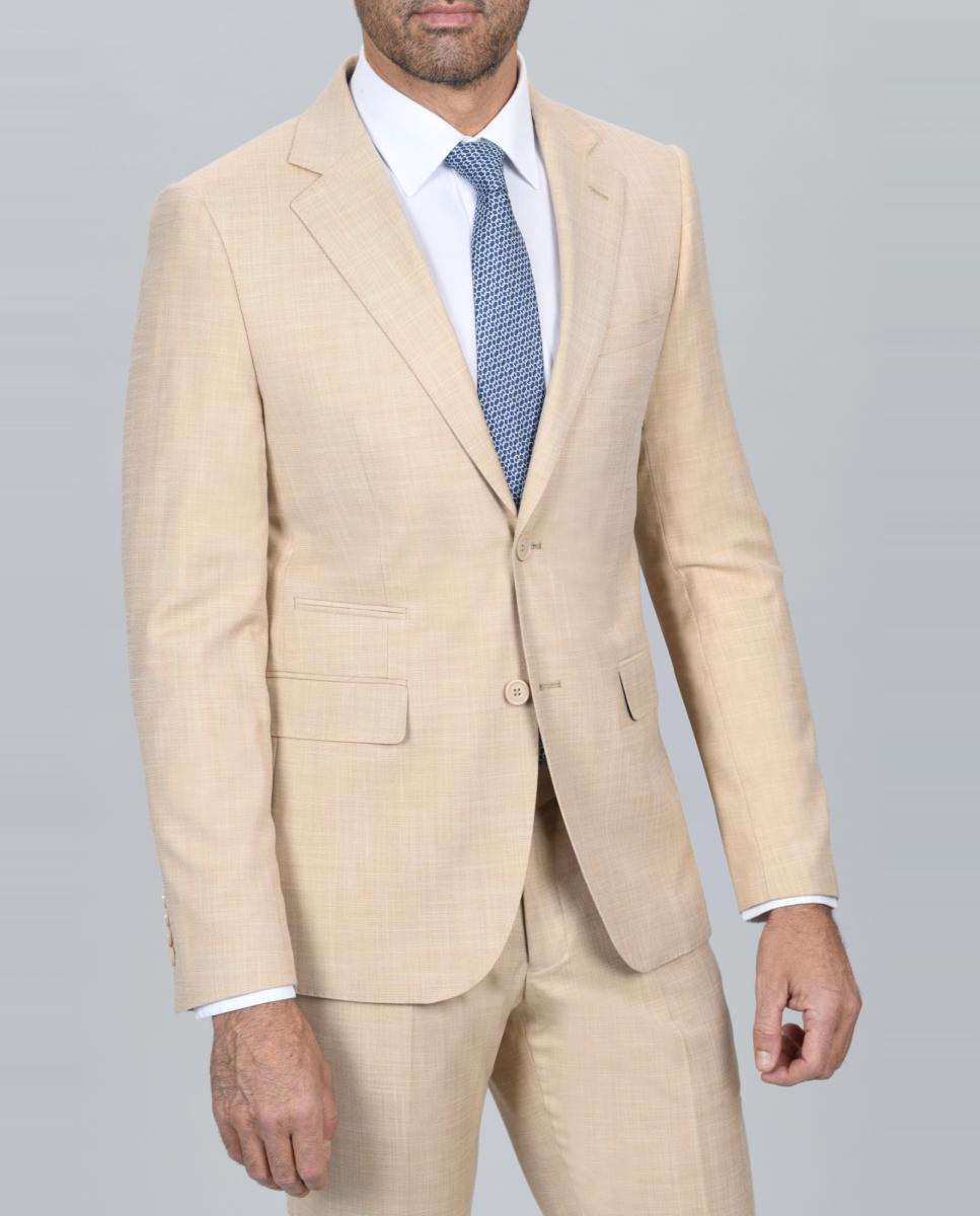 Imagen 0 de Traje de hombre slim-fit liso