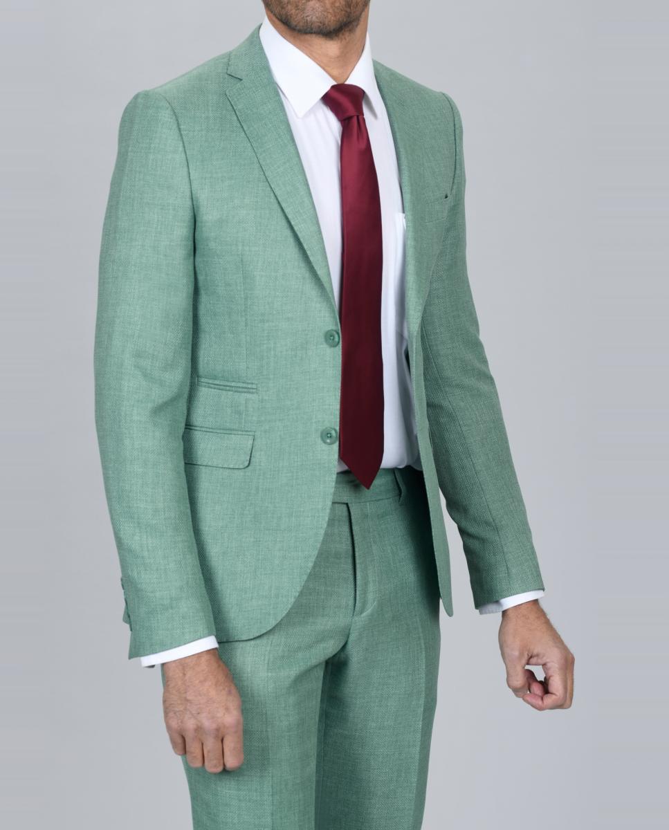 Imagen 0 de Traje de hombre slim-fit en esterilla