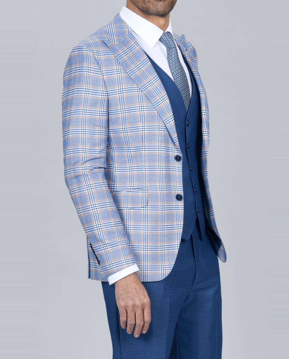 Imagen 0 de Coordinado de traje con chaleco de hombre