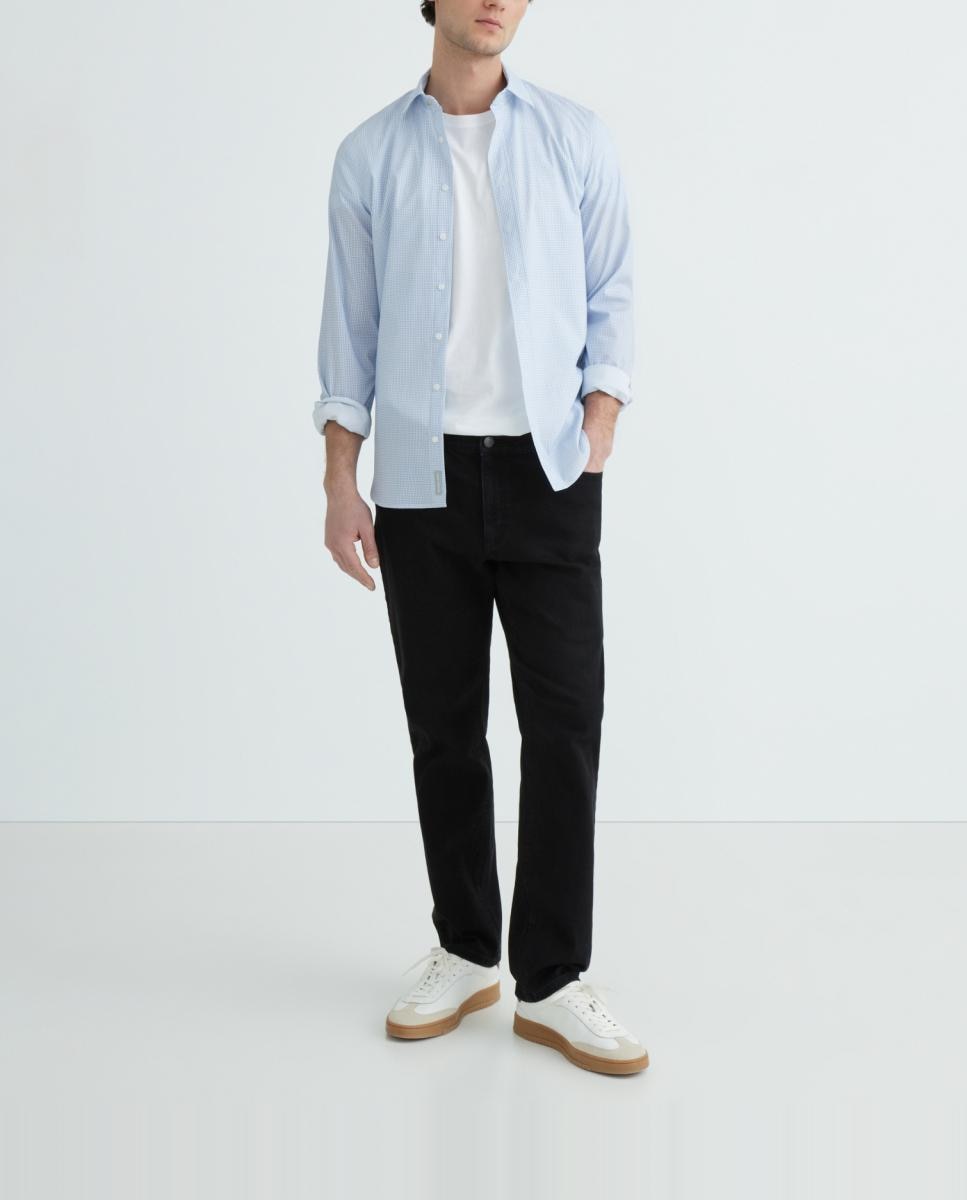 Imagen 0 de Camisa de hombre de vestir modern fit con estampado geométrico