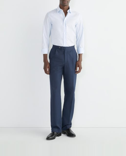 Imagen 0 de Camisa de hombre de vestir modern fit con rayas.