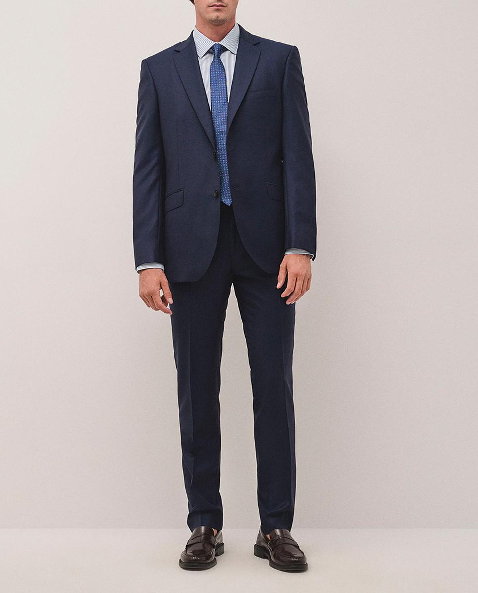 Imagen 0 de Traje de hombre half canvas regular fit falso liso