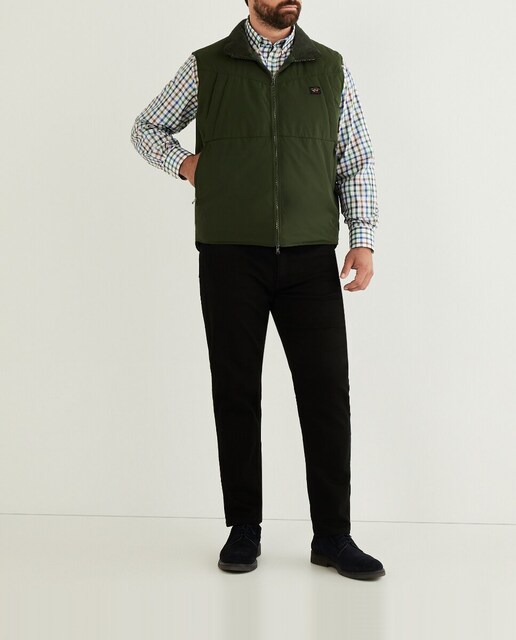 Imagen 0 de Chaleco de hombre ligero sin capucha tallas grandes