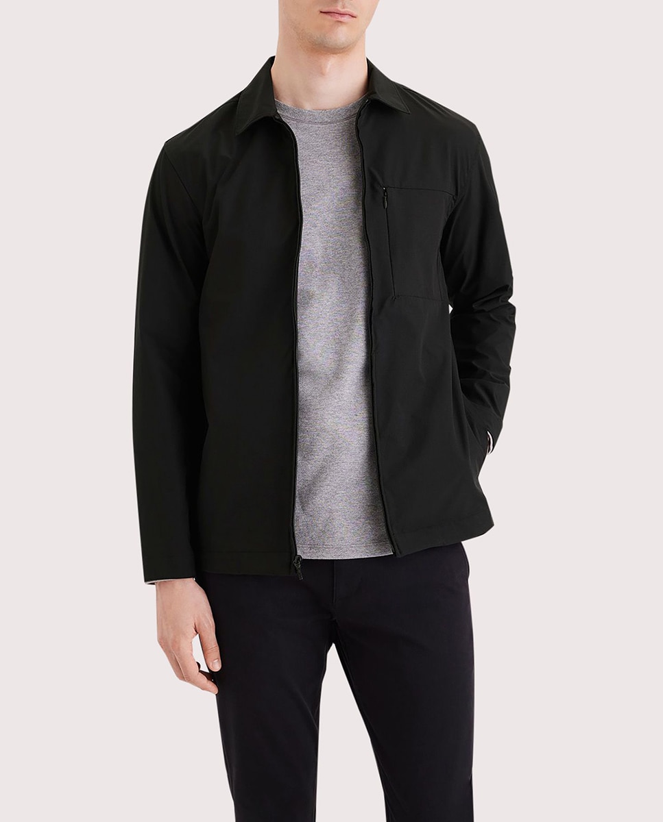 Imagen 0 de Sobrecamisa de hombre tejido ligero