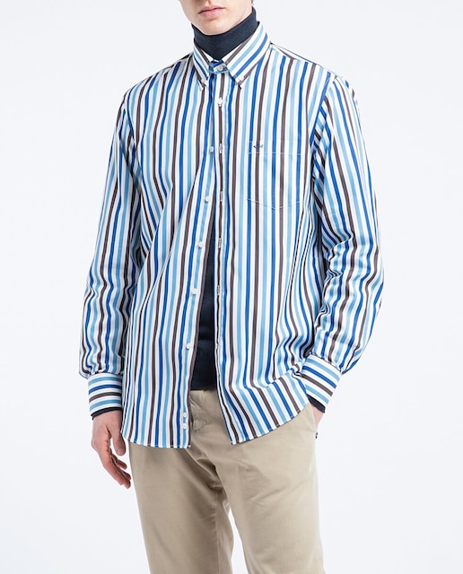 Imagen 0 de Camisa multicolor de hombre rayas