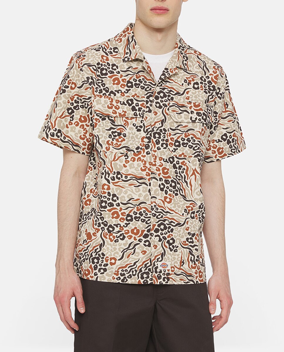 Imagen 0 de Camisa de hombre manga corta estampada