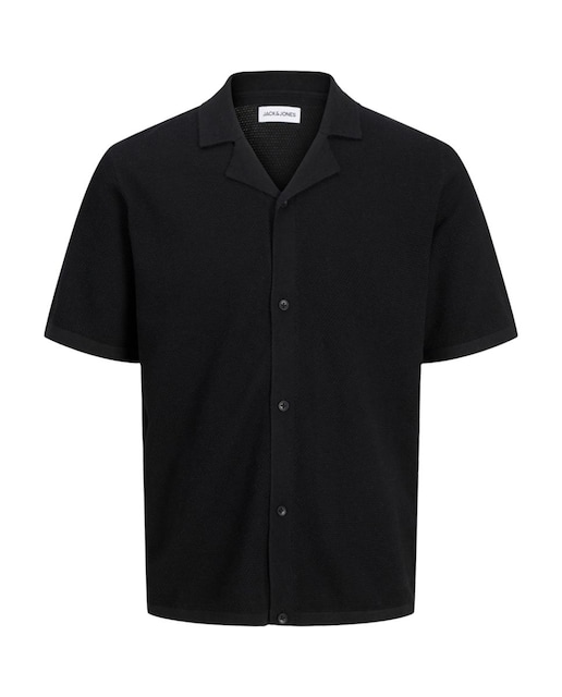 Imagen 0 de Jersey de punto de mangas cortas de hombre