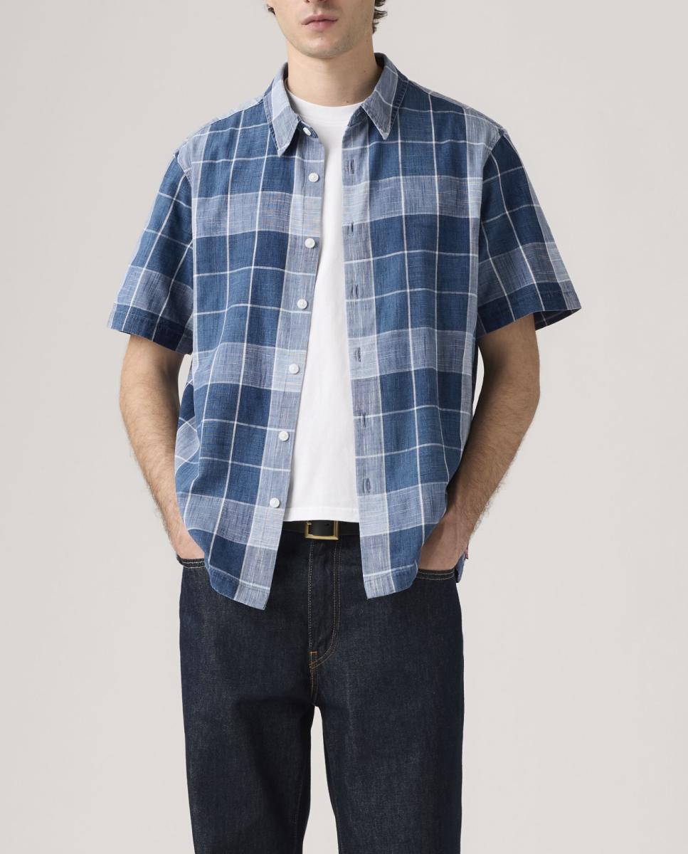 Imagen 0 de Camisa crop de algodón de hombre manga corta