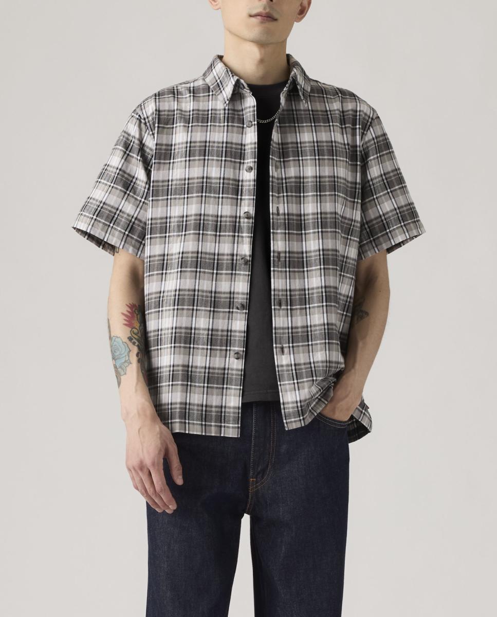 Imagen 0 de Camisa crop de algodón de hombre manga corta