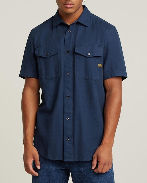 Imagen 0 de Camisa Marine de corte ajustado de hombre
