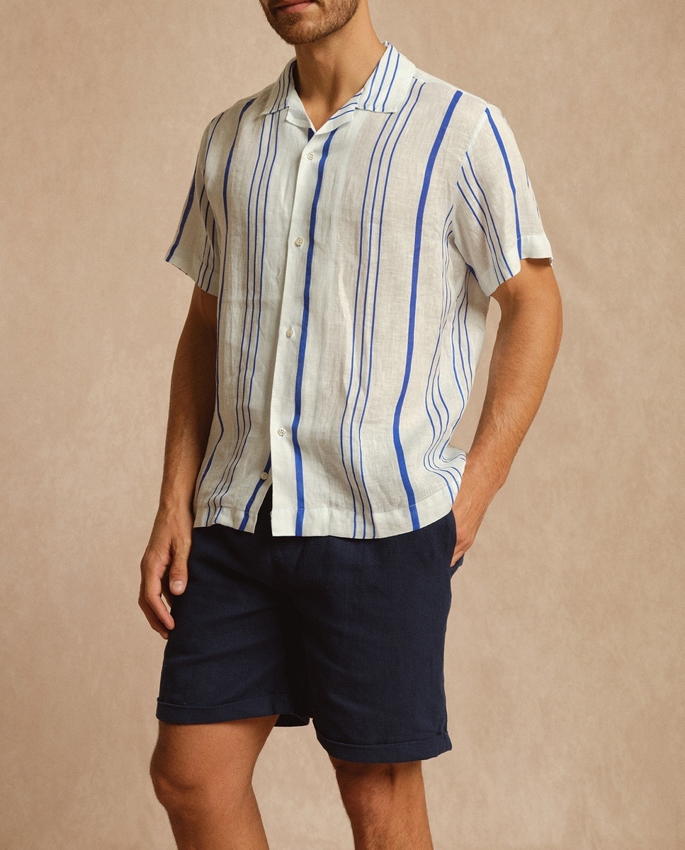 Imagen 0 de Camisa lino bowling