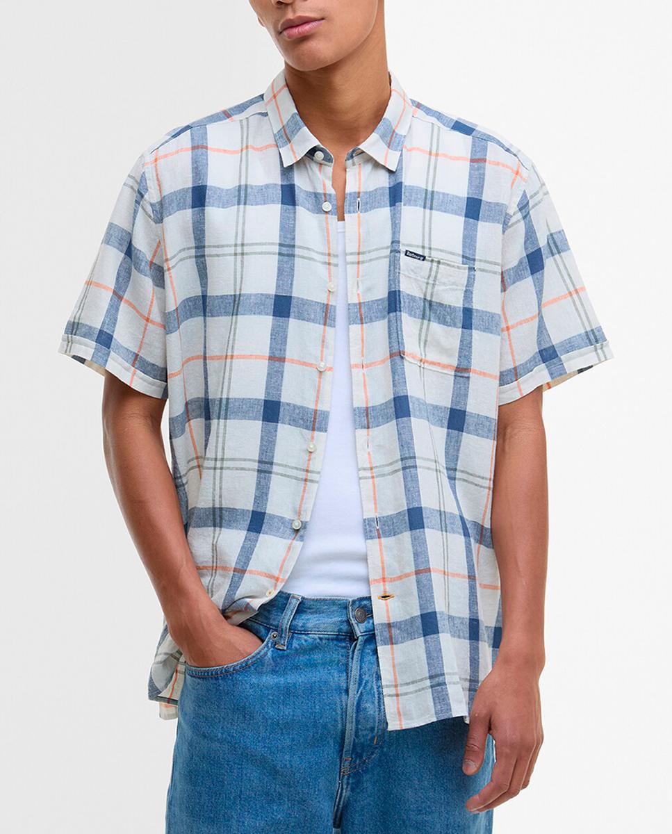 Imagen 0 de Camisa de hombre manga corta de cuadros