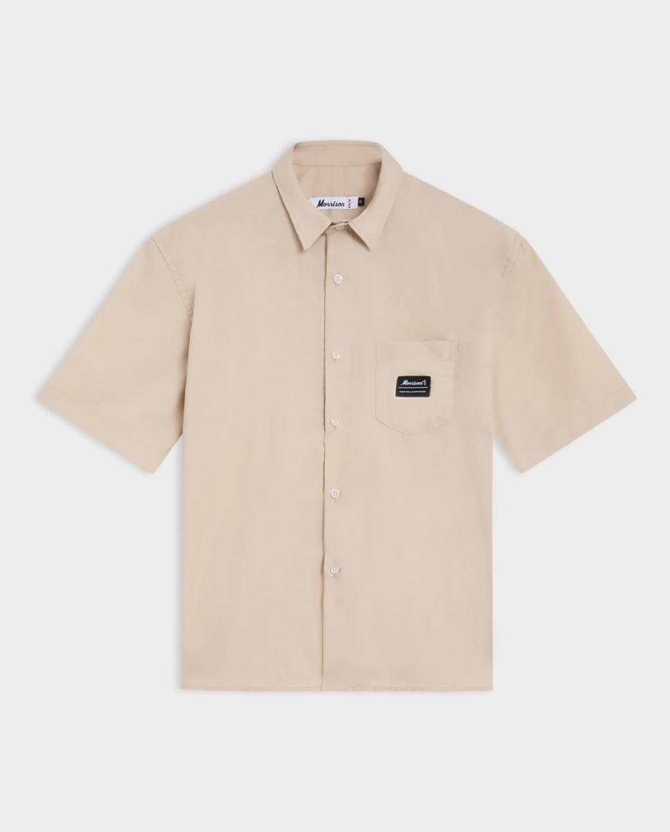 Imagen 0 de Camiseta de hombre de algodón y corte recto