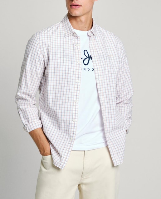 Imagen 0 de Camisa de hombre slim fit de manga larga